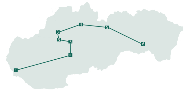 slowakei route rundreise
